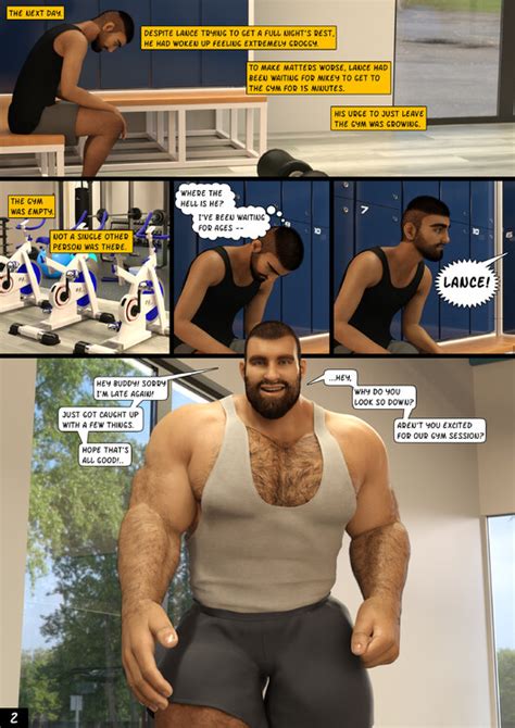 muscle growth comic|The Bar Issue 2